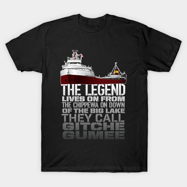 The Legend Lives On T-Shirt by MindsparkCreative